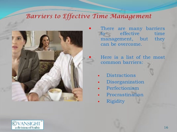 How to overcome time management barriers